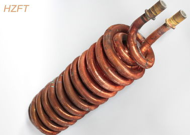 La metropolitana di Tin Plated Surface Copper Finned si arrotola come radiatore in sistemi a acqua beventi
