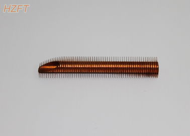 Tubatura di rame alettata a spirale per il radiatore di calore del LED, metropolitana di aletta espelsa